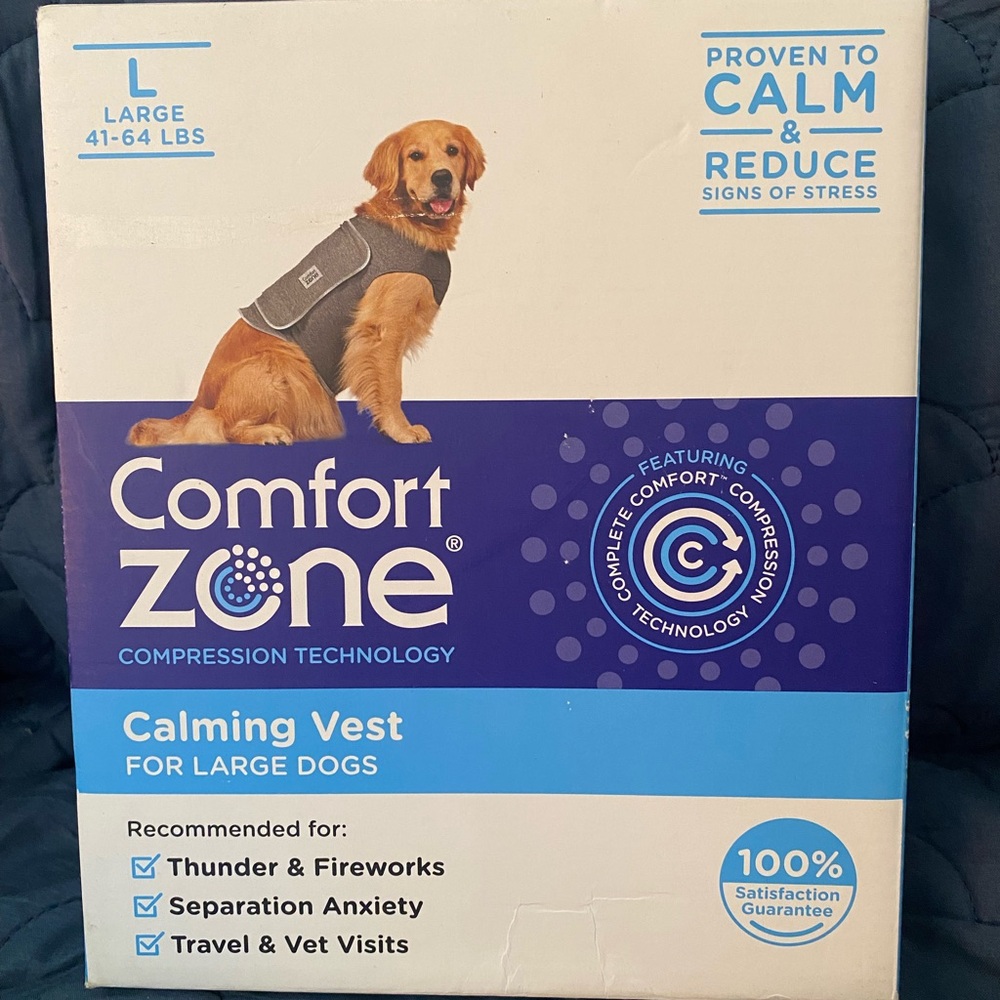 Comfort Zone Calming Vest for Large Dogs